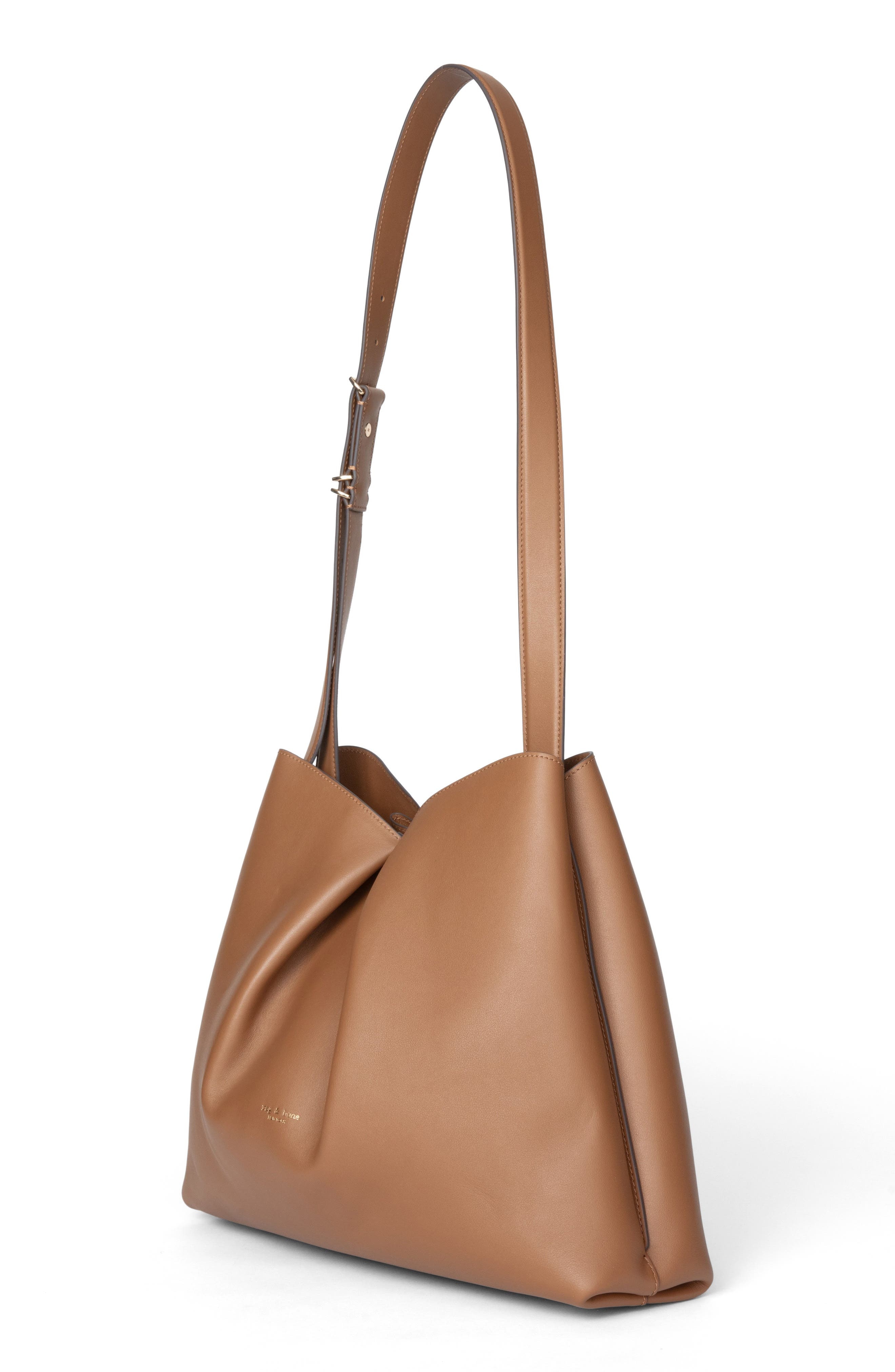 rag & bone Large Bloom Leather Crossbody Bag in Cognac at Nordstrom - 4