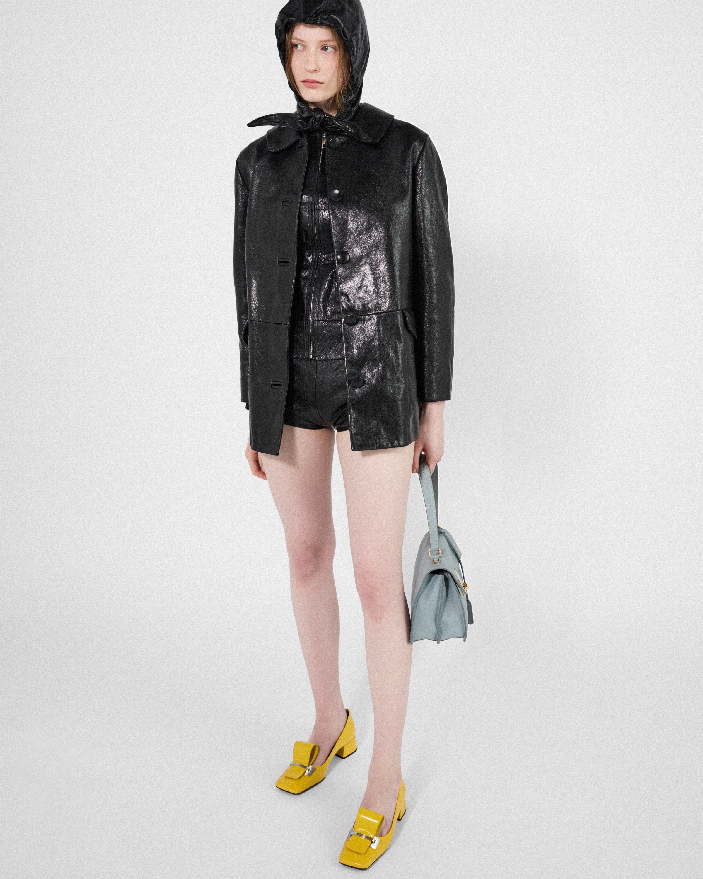 Leather caban jacket - 4