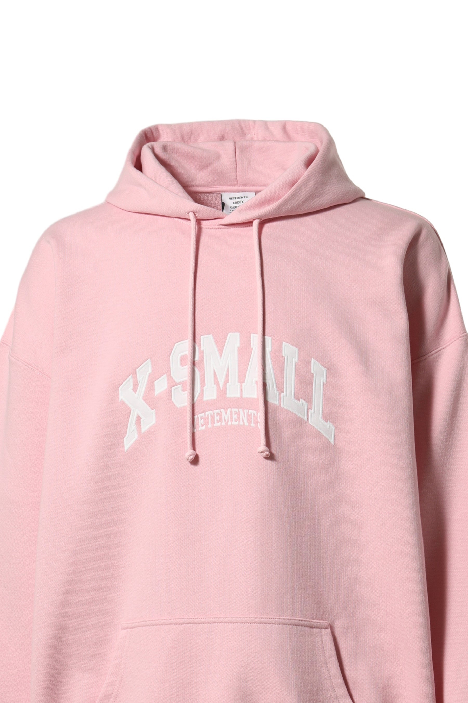 X-SMALL HOODIE / BABY PNK - 4