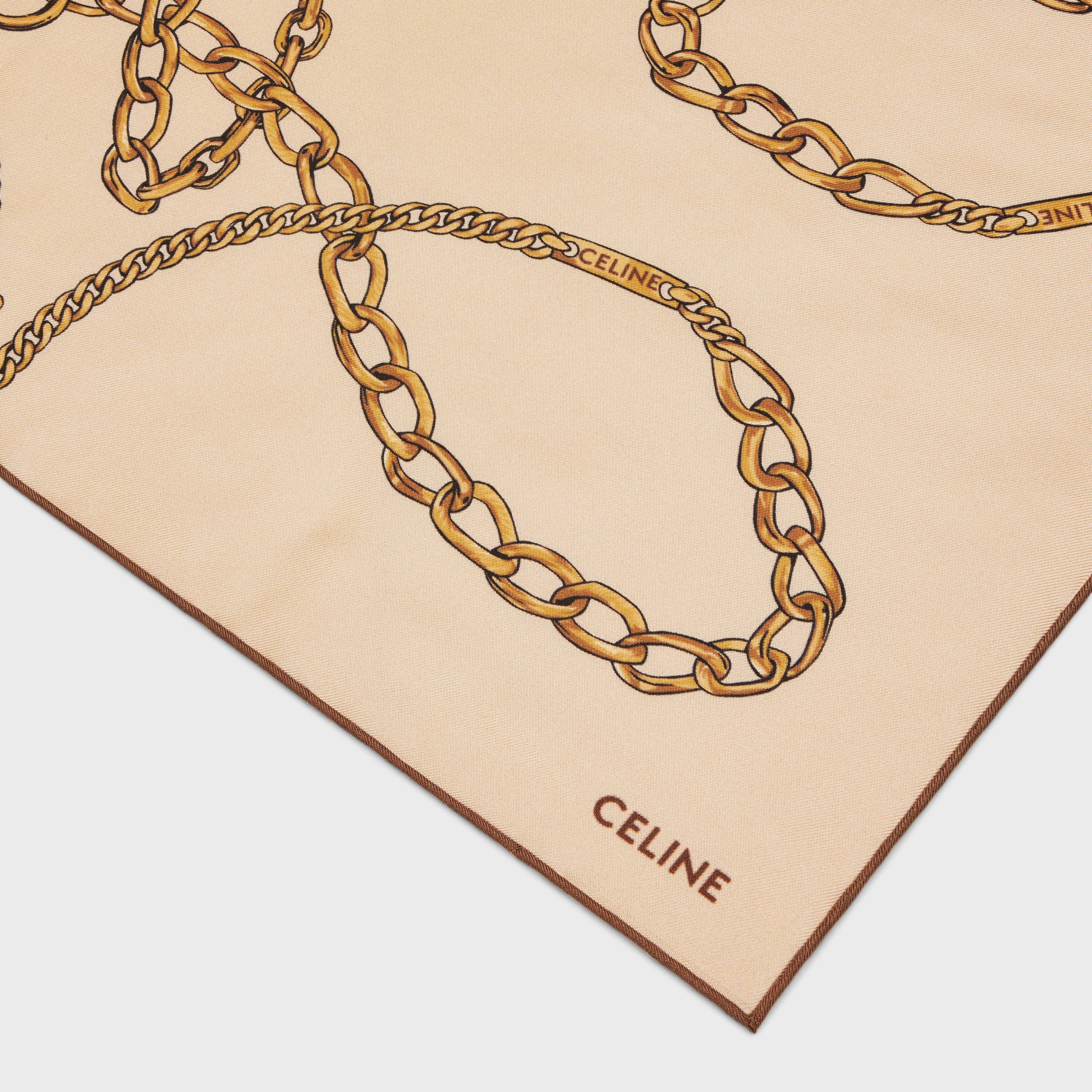 bandana in silk twill - 2