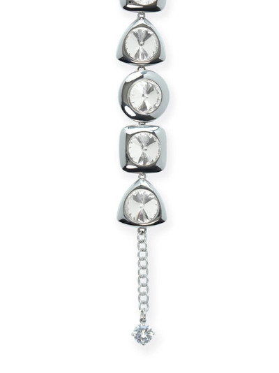 AREA crystal-embellished drop bracelet outlook
