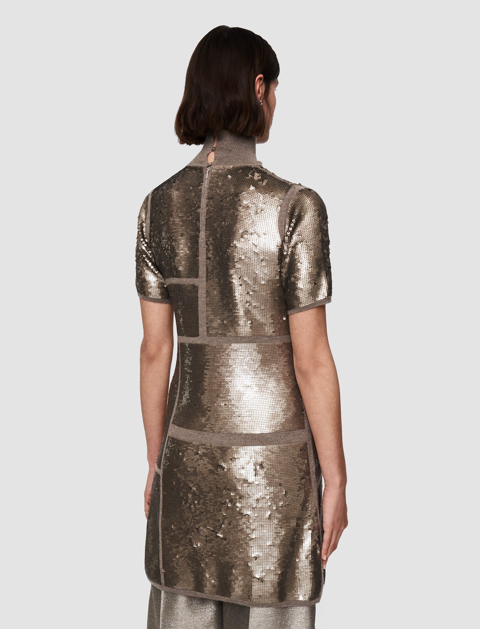 Sequins Knit Dress - 4