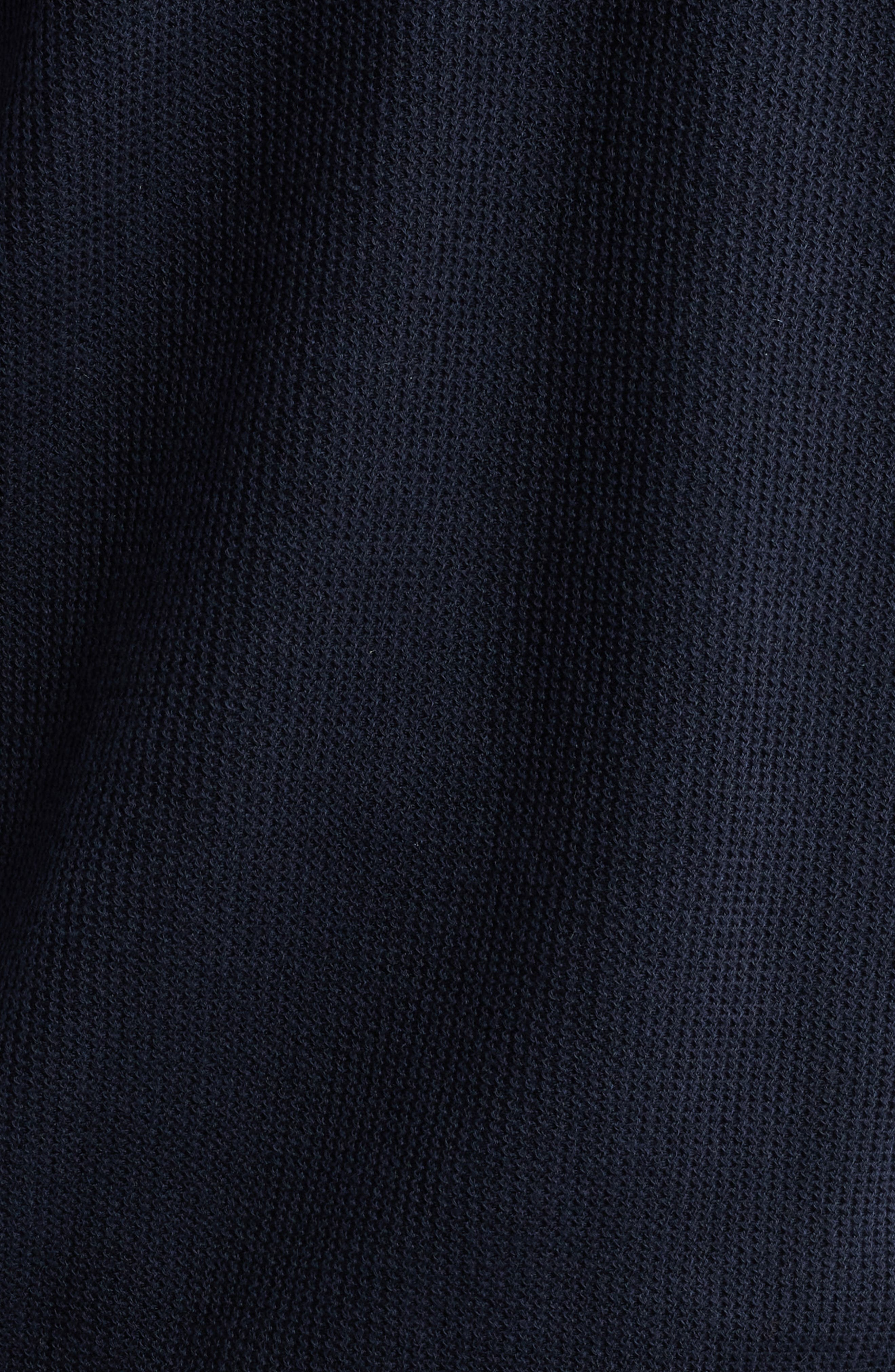 BOSS Daremo Cotton Blend Polo Sweater in Dark Blue at Nordstrom - 6