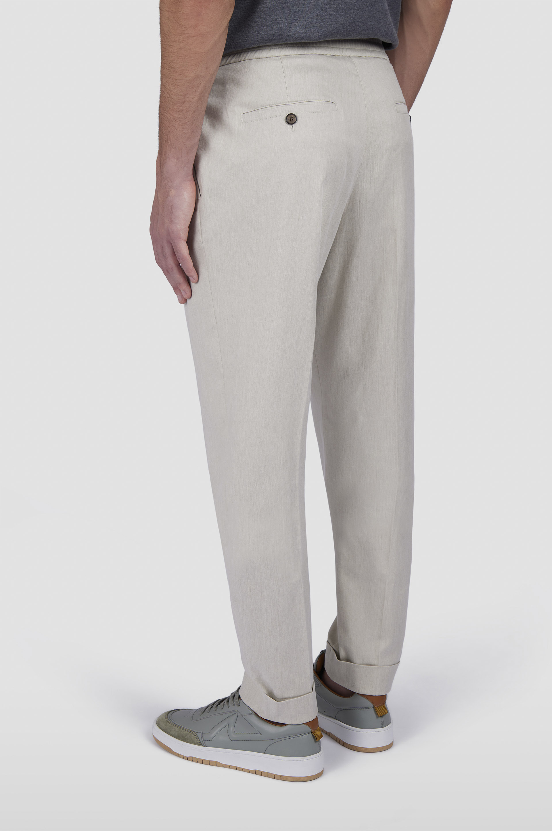 DYNAMIC WOOL CHINO TROUSERS - 3