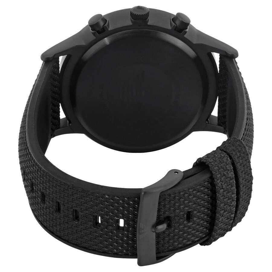 Emporio Armani Renato Chronograph Quartz Black Dial Men's Watch AR11457 - 3