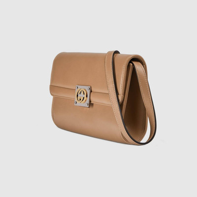 GUCCI Leather small shoulder bag with Interlocking G outlook