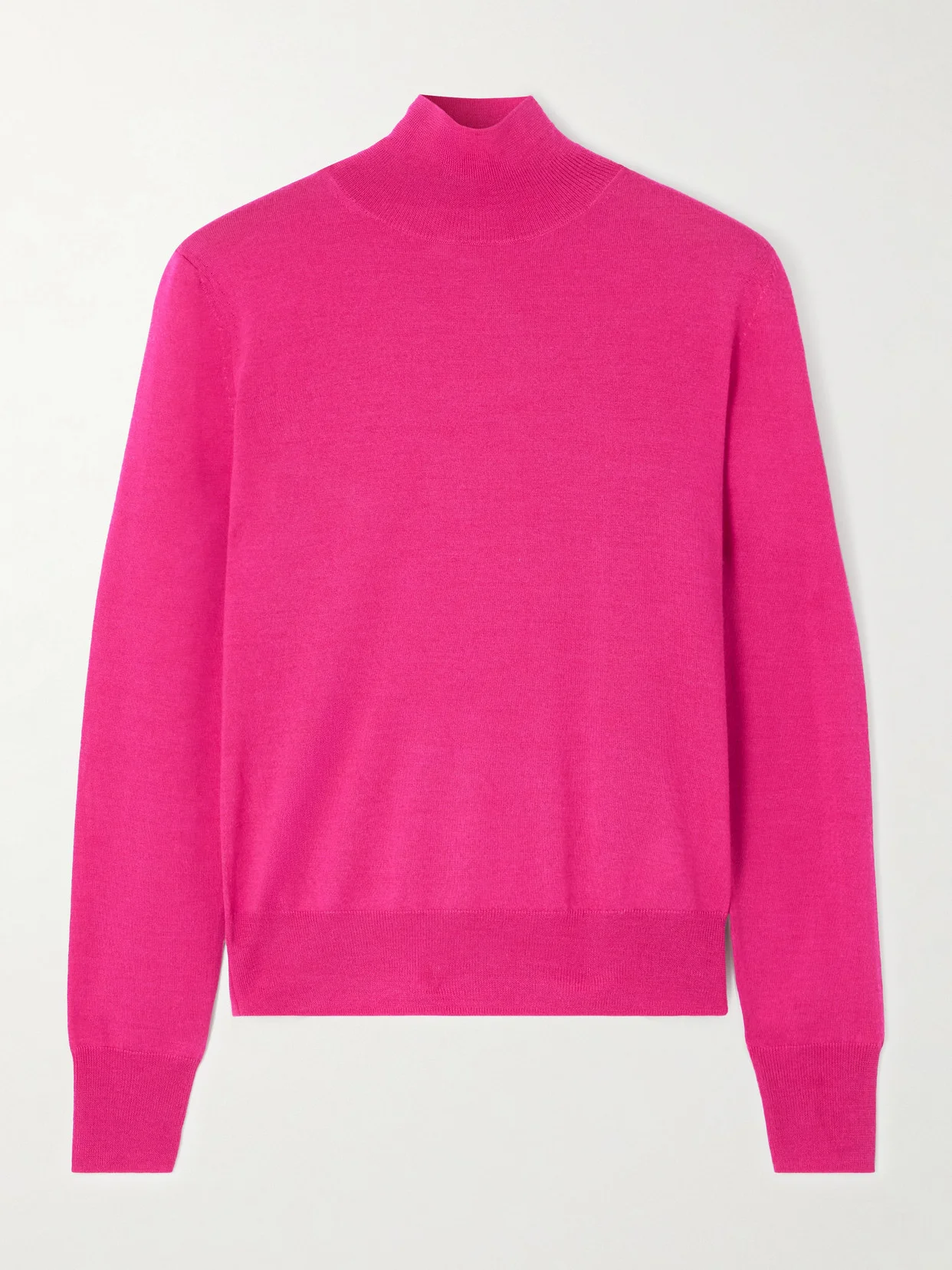 Wool And Cashmere-blend Turtleneck Sweater - 1