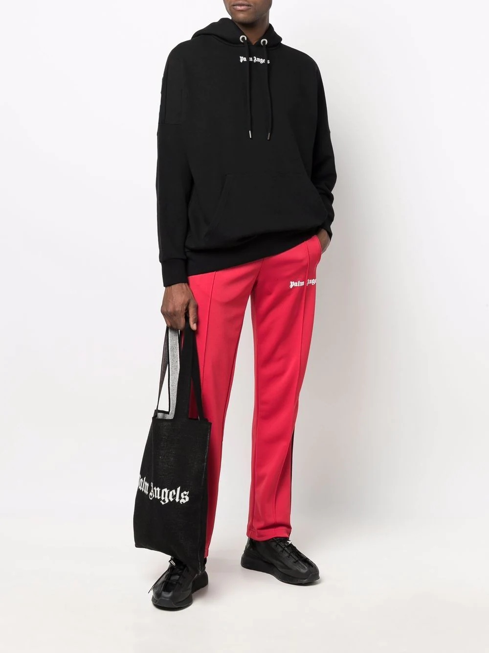 logo-print tote - 2