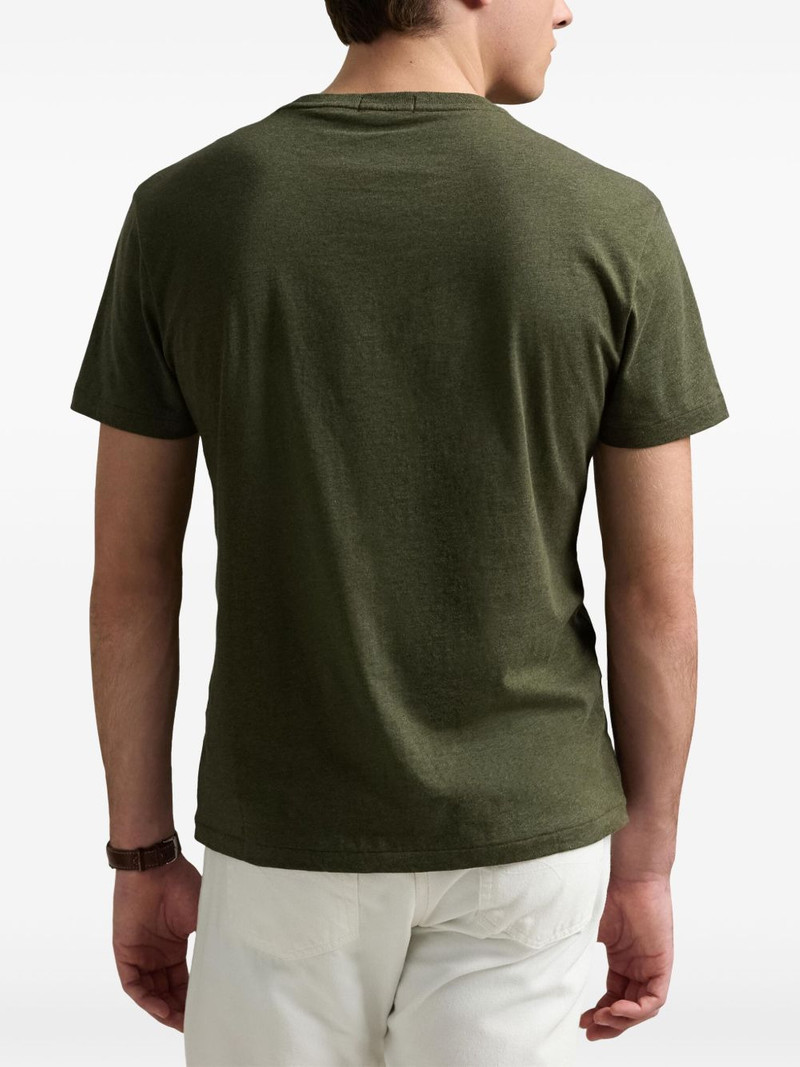 logo-embroidered T-shirt 4