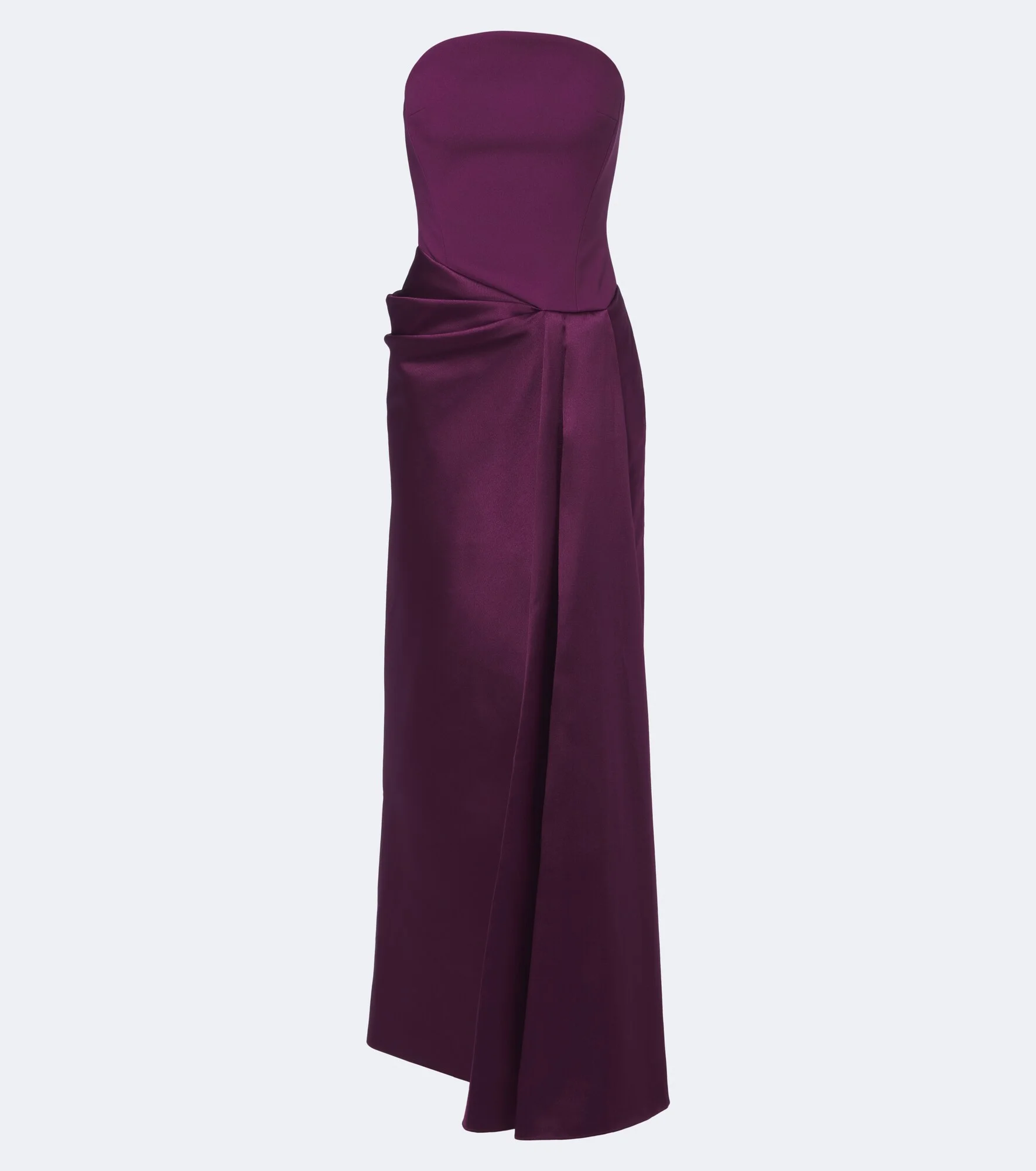Seri crêpe corset gown - 1