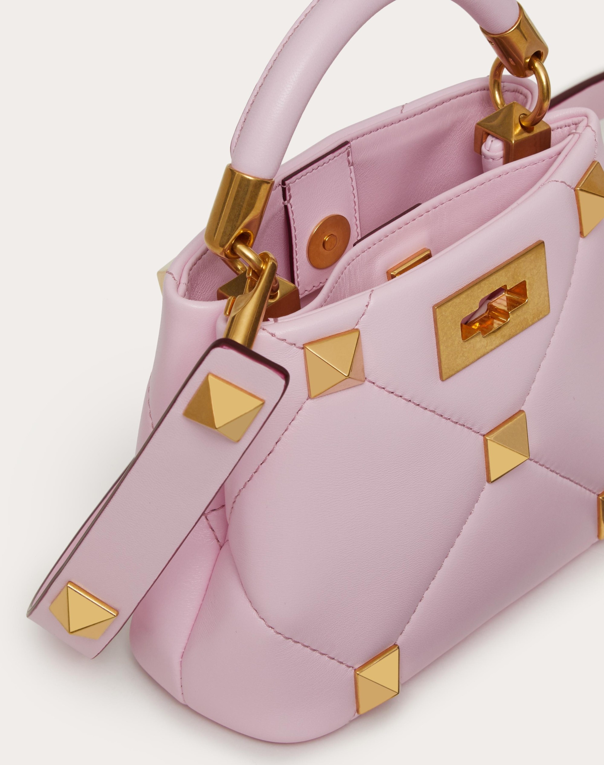 MINI ROMAN STUD THE HANDLE BAG IN NAPPA - 10