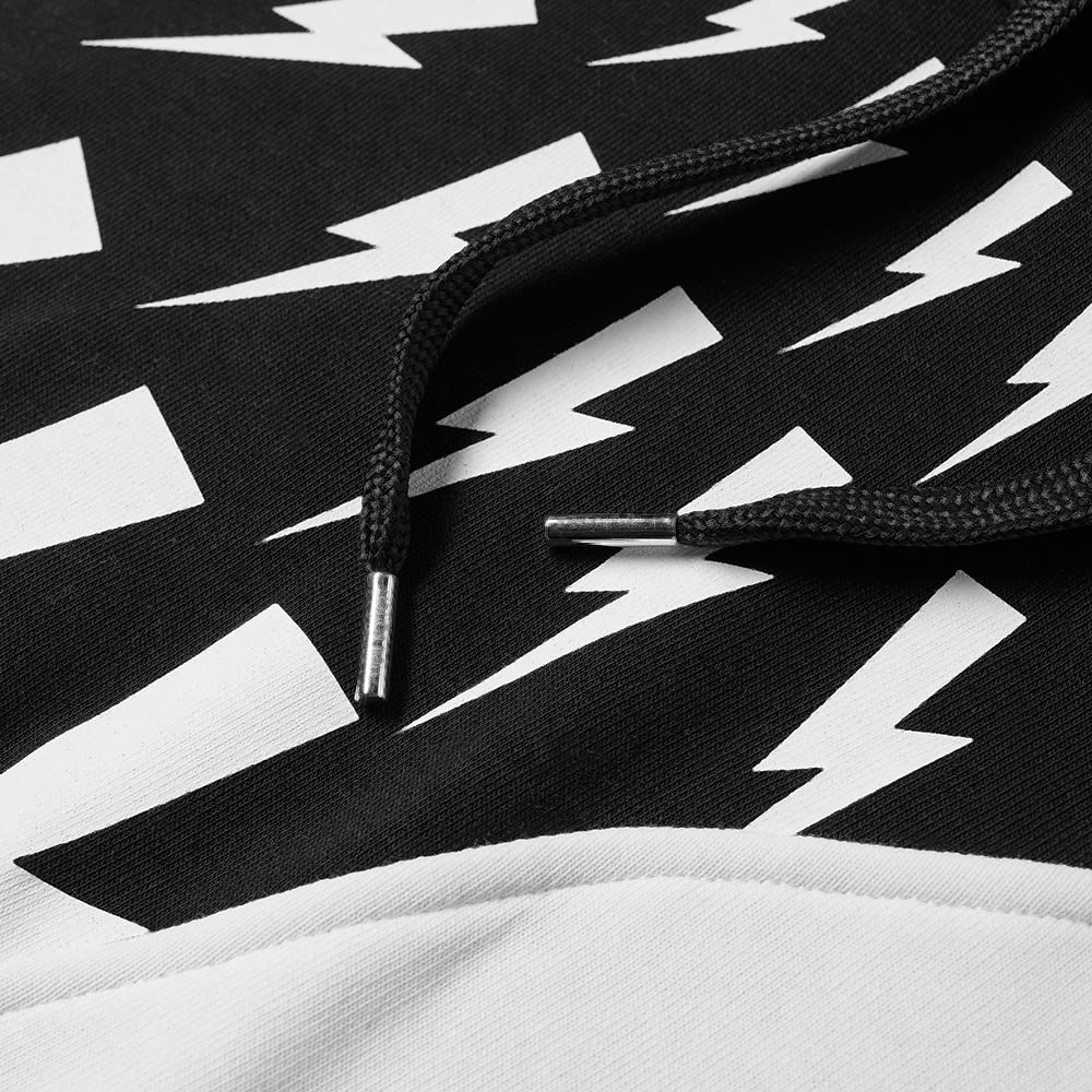 Neil Barrett Lightning Bolt Patchwork Hoody - 2