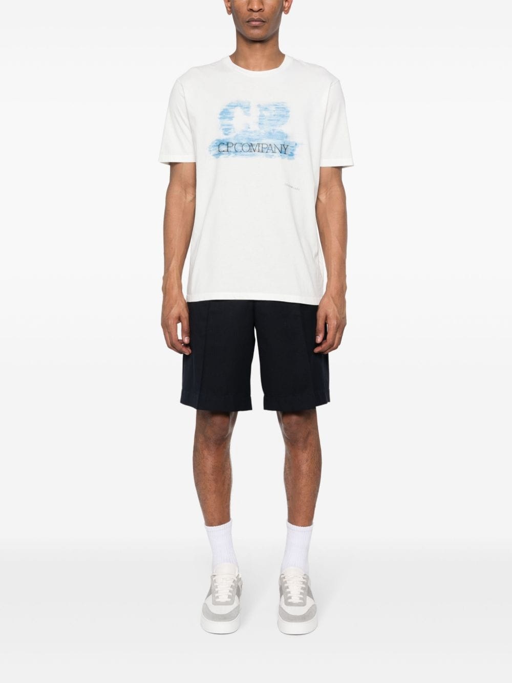 logo-print cotton T-shirt - 2