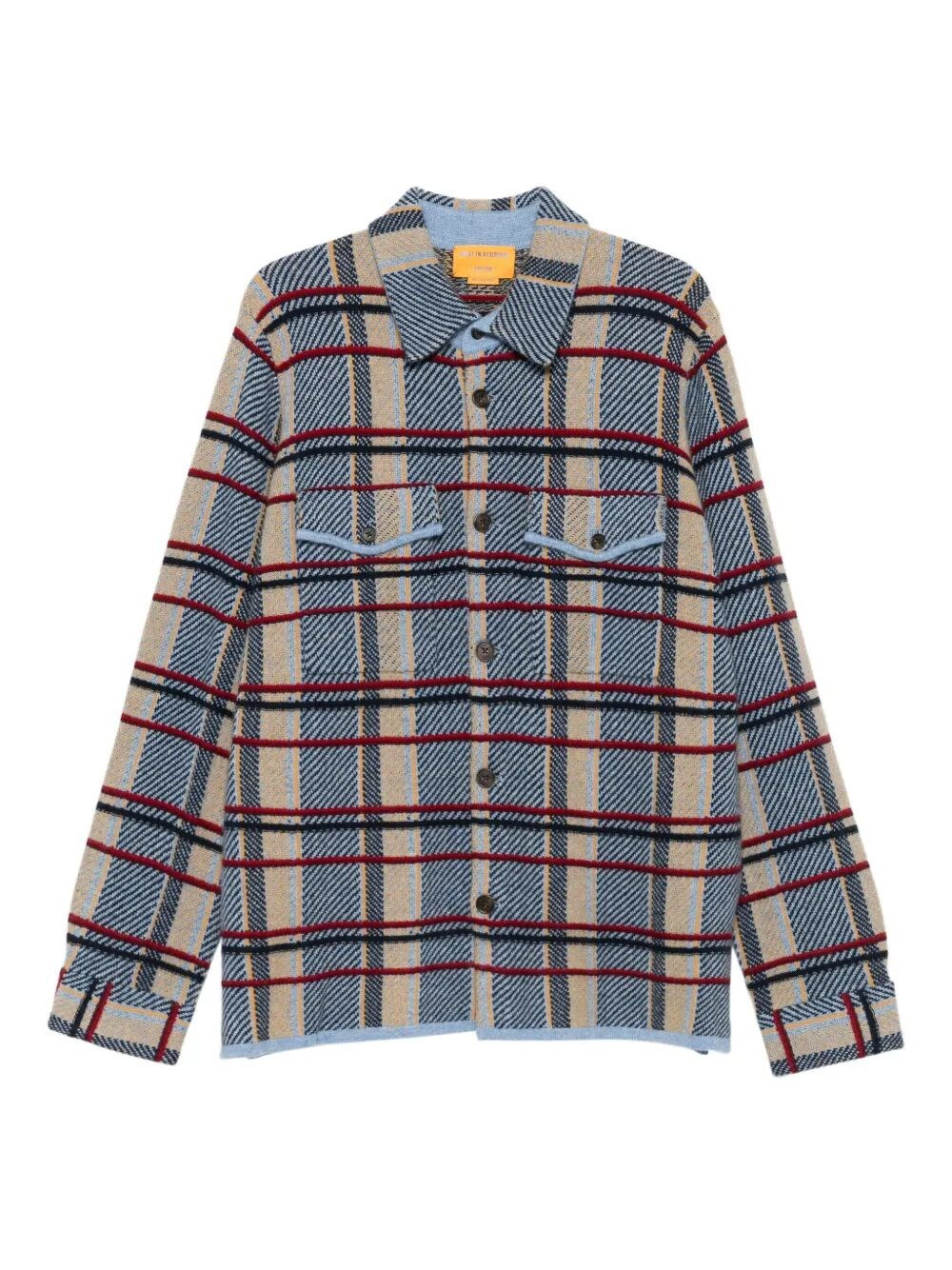 Introducing the 'PLAID WORK SHIRT' from GUEST IN RESIDENCE, a must-have in the clothing category for - 1