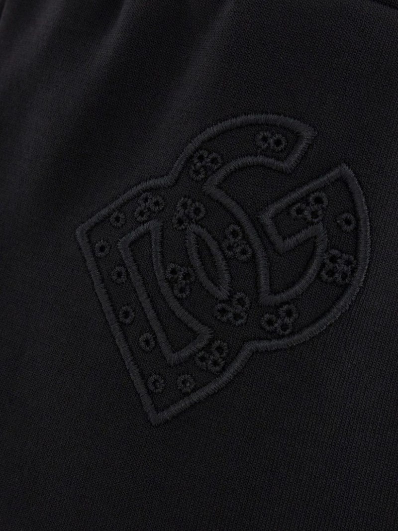logo-patch jersey mini skirt 3