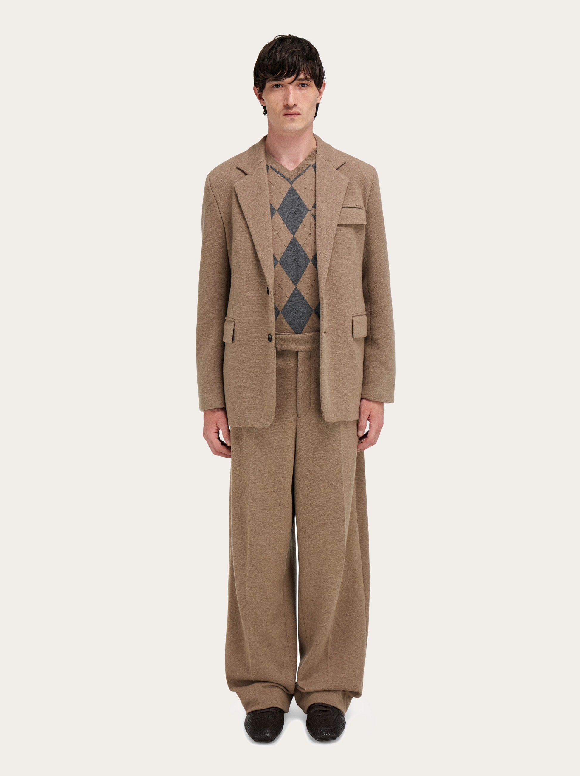 Jersey interlock tailored trouser - 7