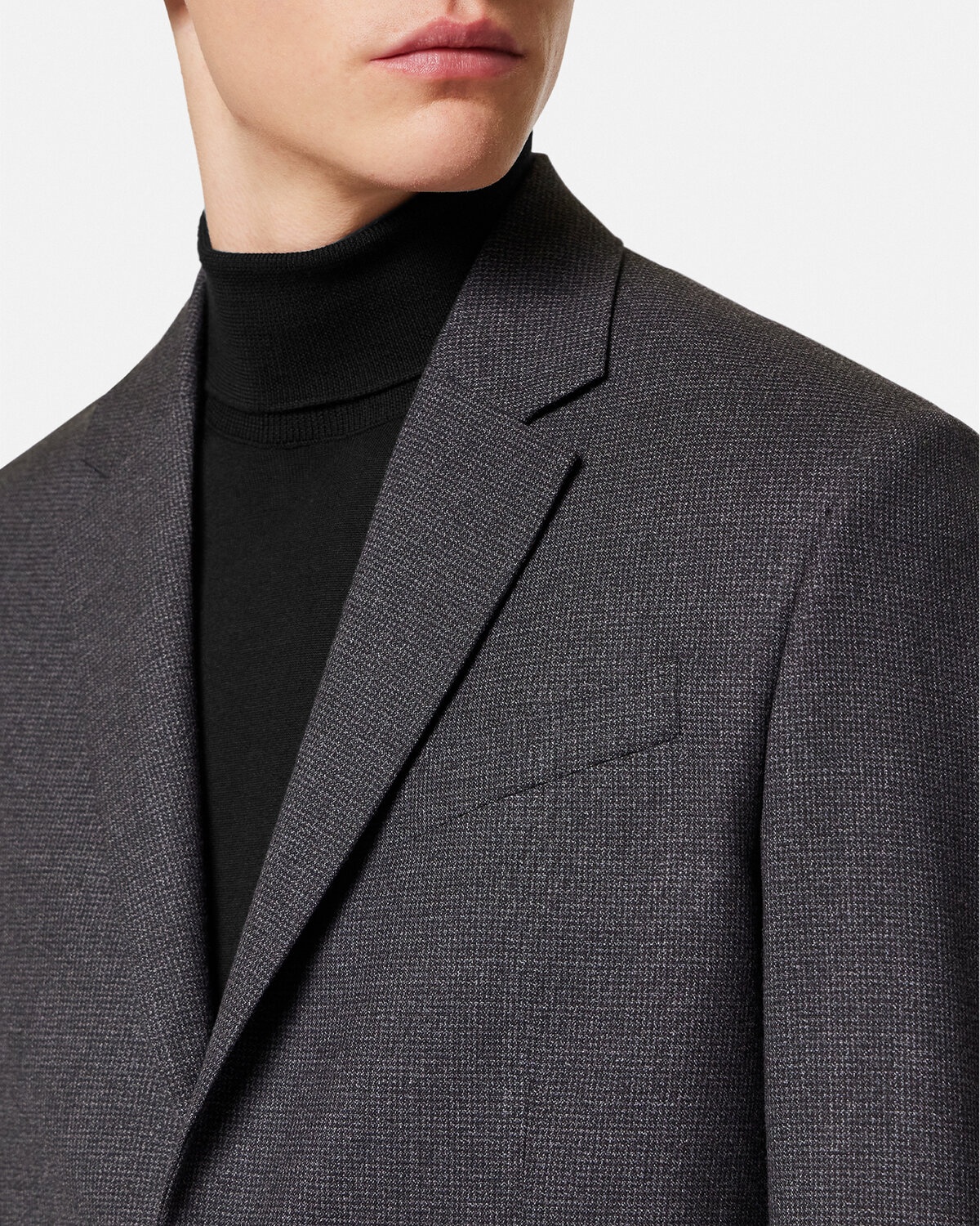 Medusa Saddle Single-Breasted Blazer - 5