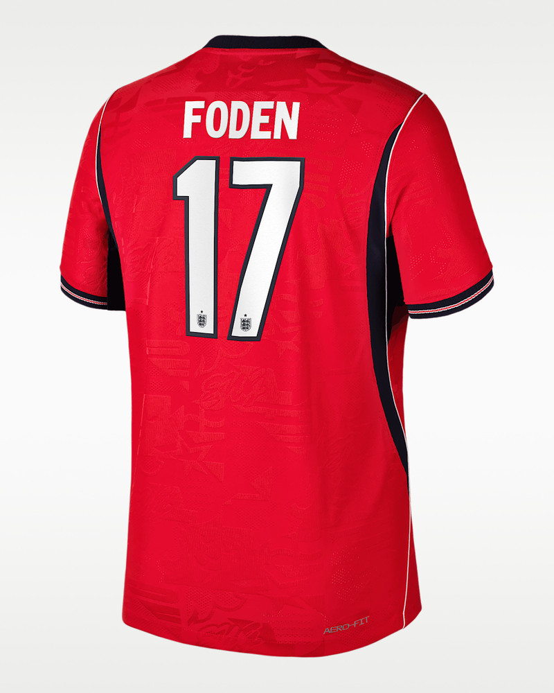 Phil Foden England National Team 2026 Match Away Men's Nike Dri-FIT ADV Soccer Jersey 1