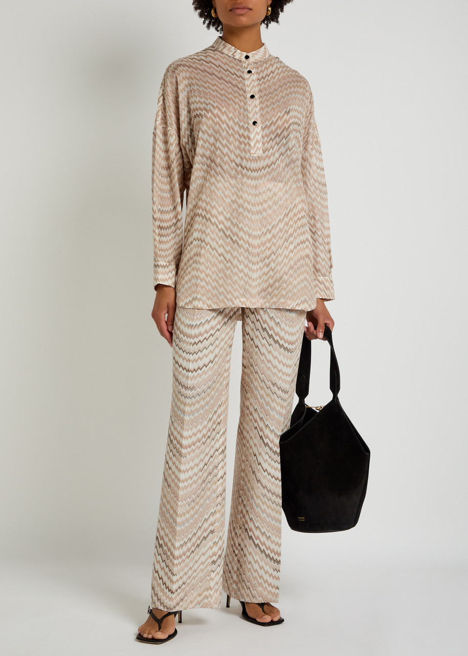Missoni Zigzag Fine-knit Blouse - 4