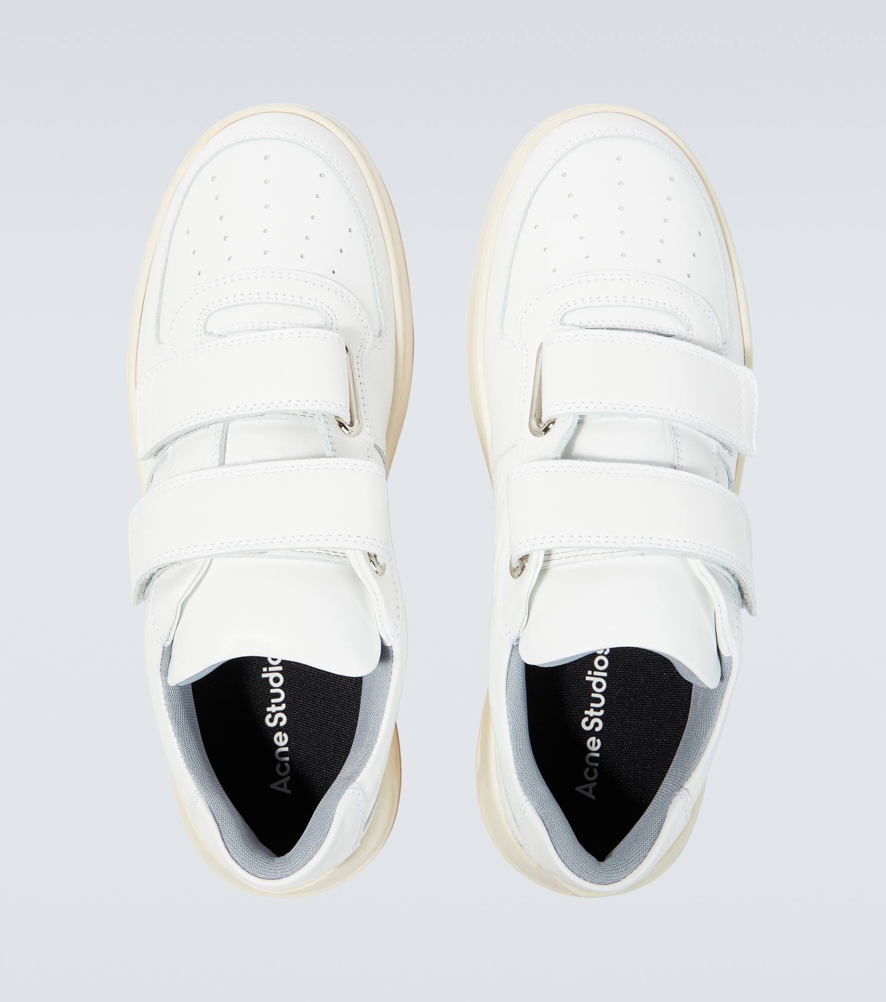Leather sneakers - 4