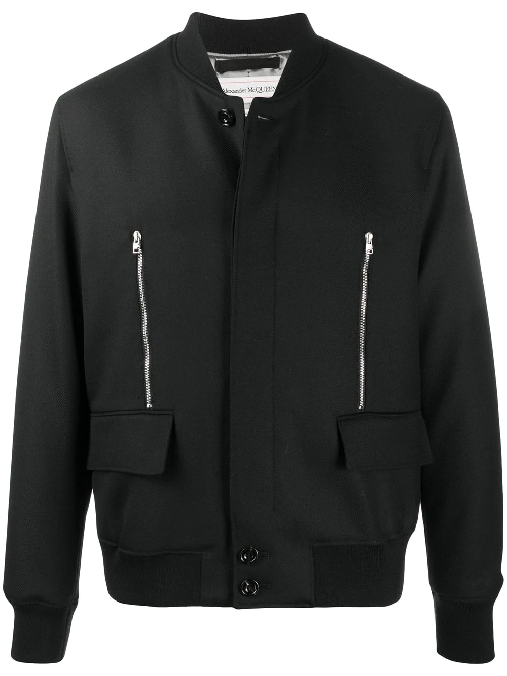 zip-detail jacket - 1