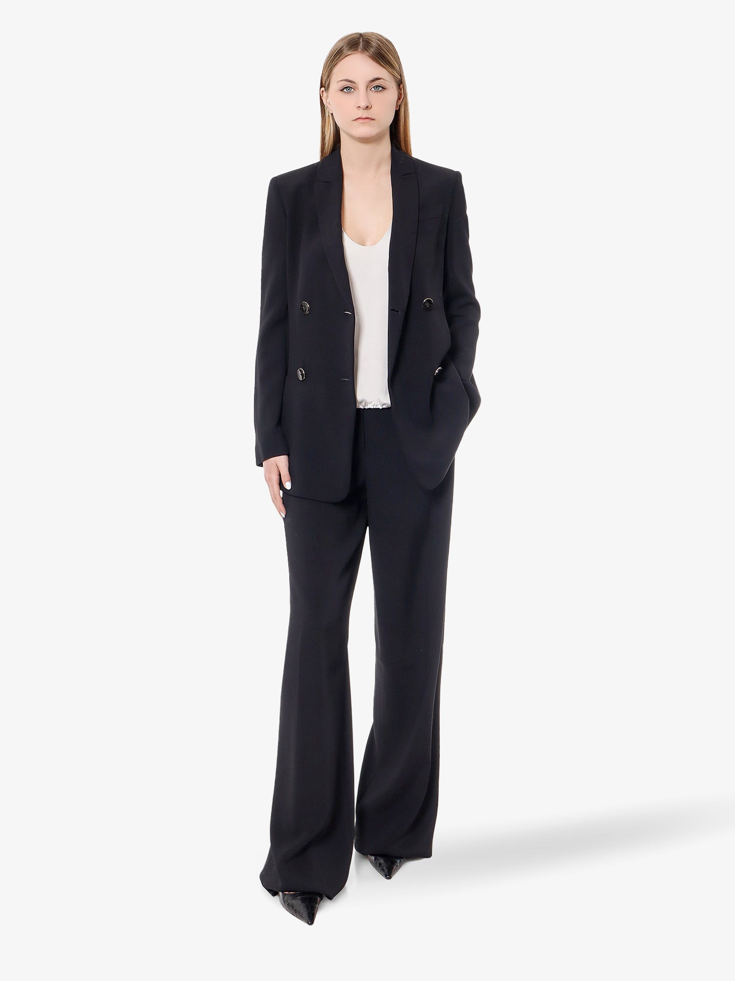 Stretch Viscose Trouser - 2