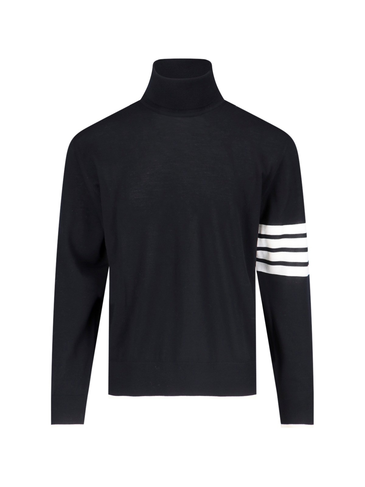 '4-BAR' HIGH NECK SWEATER - 1