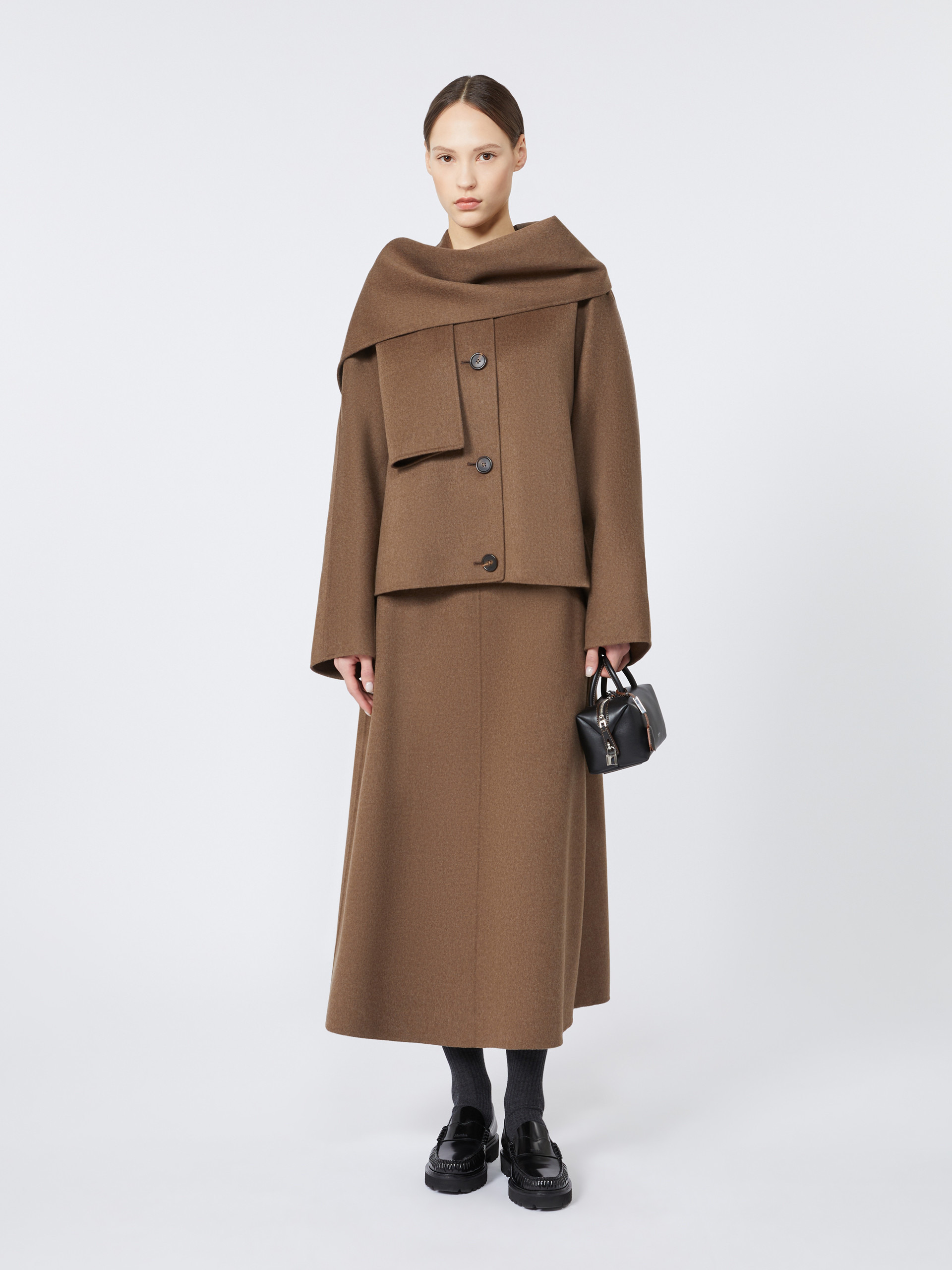 KATE Cropped jacket in double-sided wool - 2