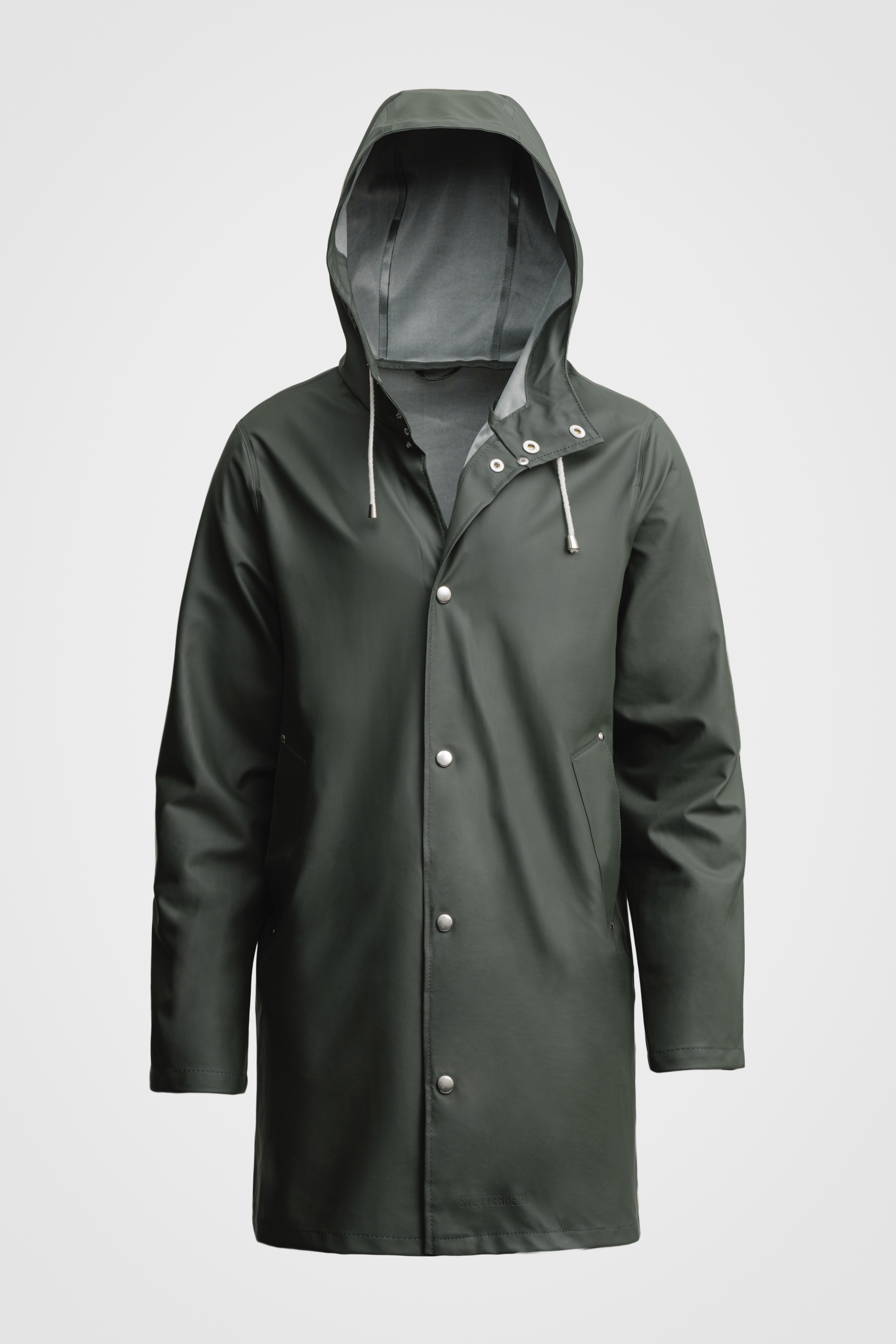 Stockholm Lightweight Raincoat Green - 1