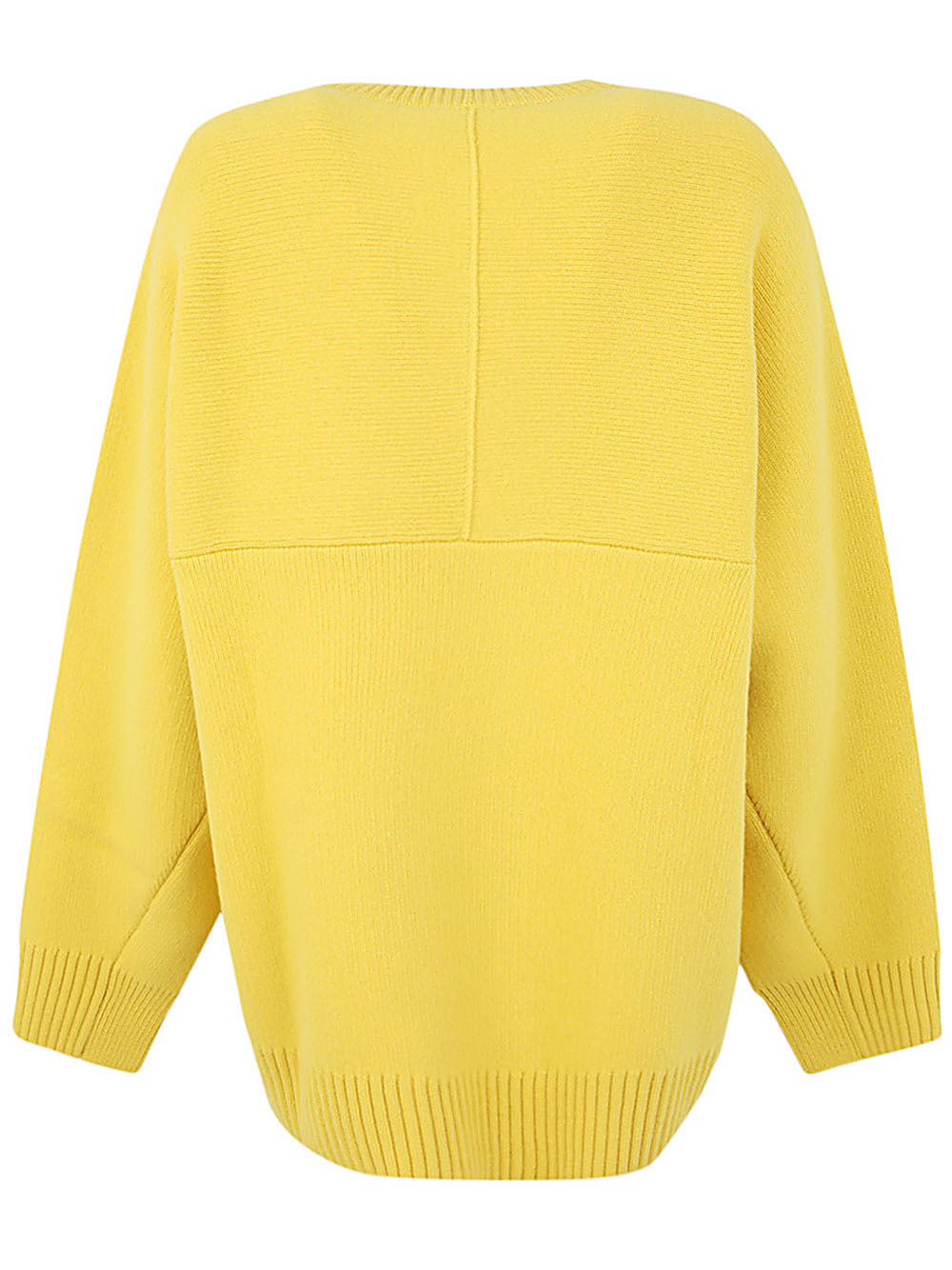 Lanvin Women Round Neck Cocoon Cape Jumper - 7