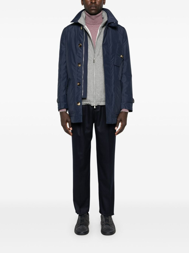 Brunello Cucinelli mid-rise tapered trousers outlook