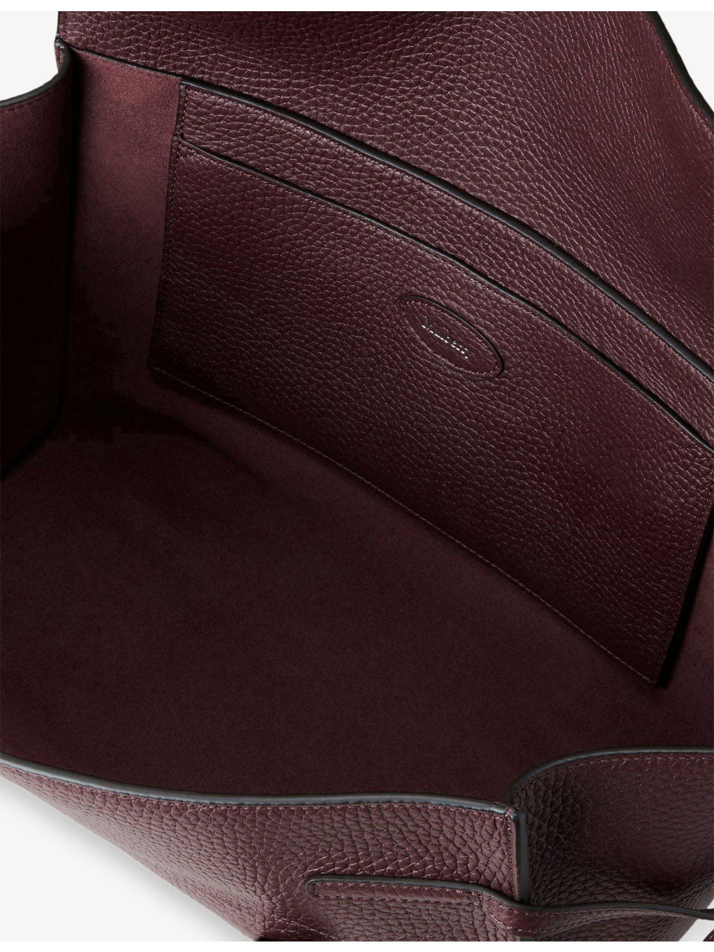 Small Soft Bayswater Heavy-Grain Leather Tote - 6