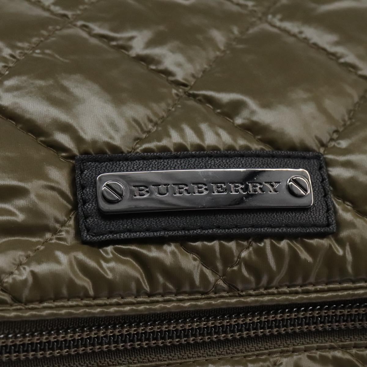Burberry Shoulder Bag Nylon Khaki - 15