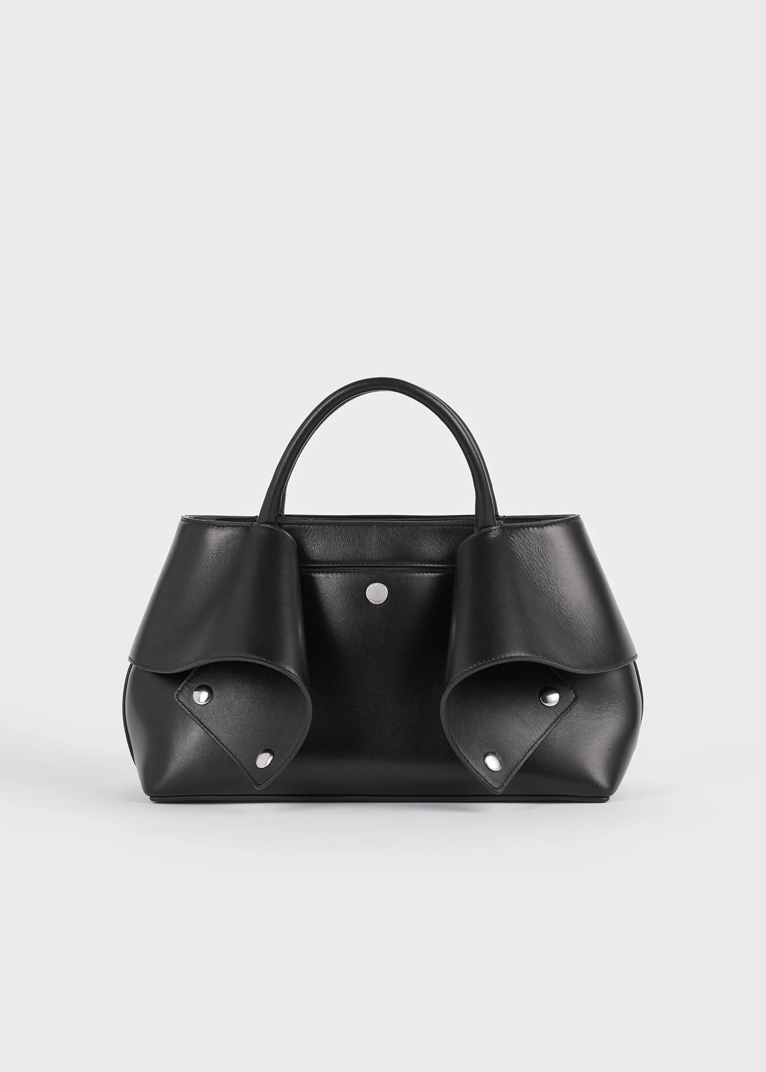 Small mercer leather tote black/red - 1