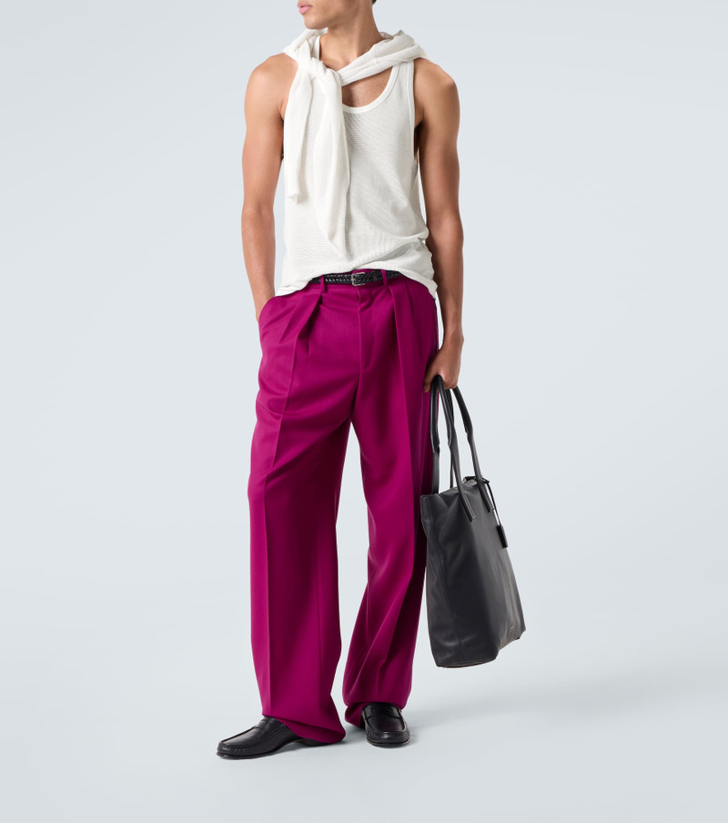 TOM FORD Semi-sheer cotton tank top outlook
