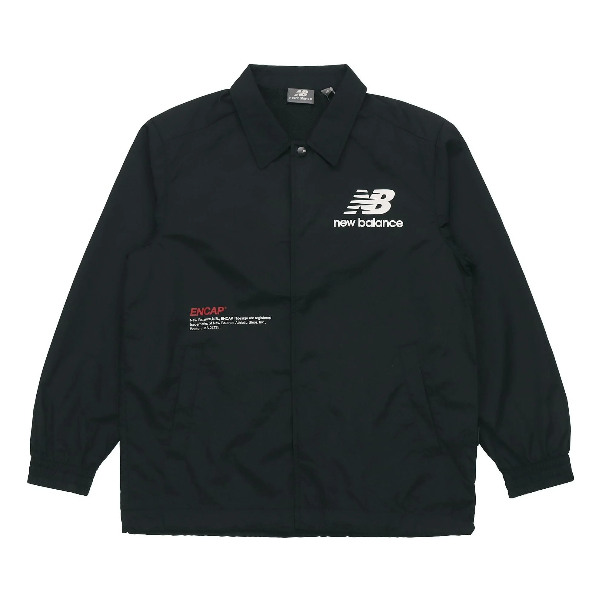 New Balance Casual Cargo Jacket Couple Style Black NAA24013-BK - 1