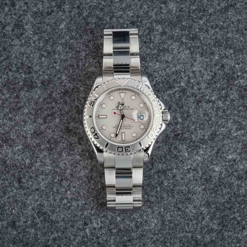 Rolex Yacht-Master 40 Ref 16622 Platinum Dial & Bezel - 6