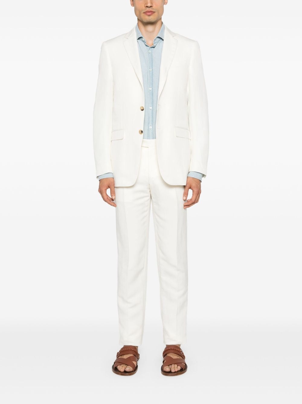 single-breasted suit - 2