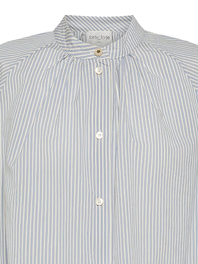 forte_forte striped buttoned shirt outlook