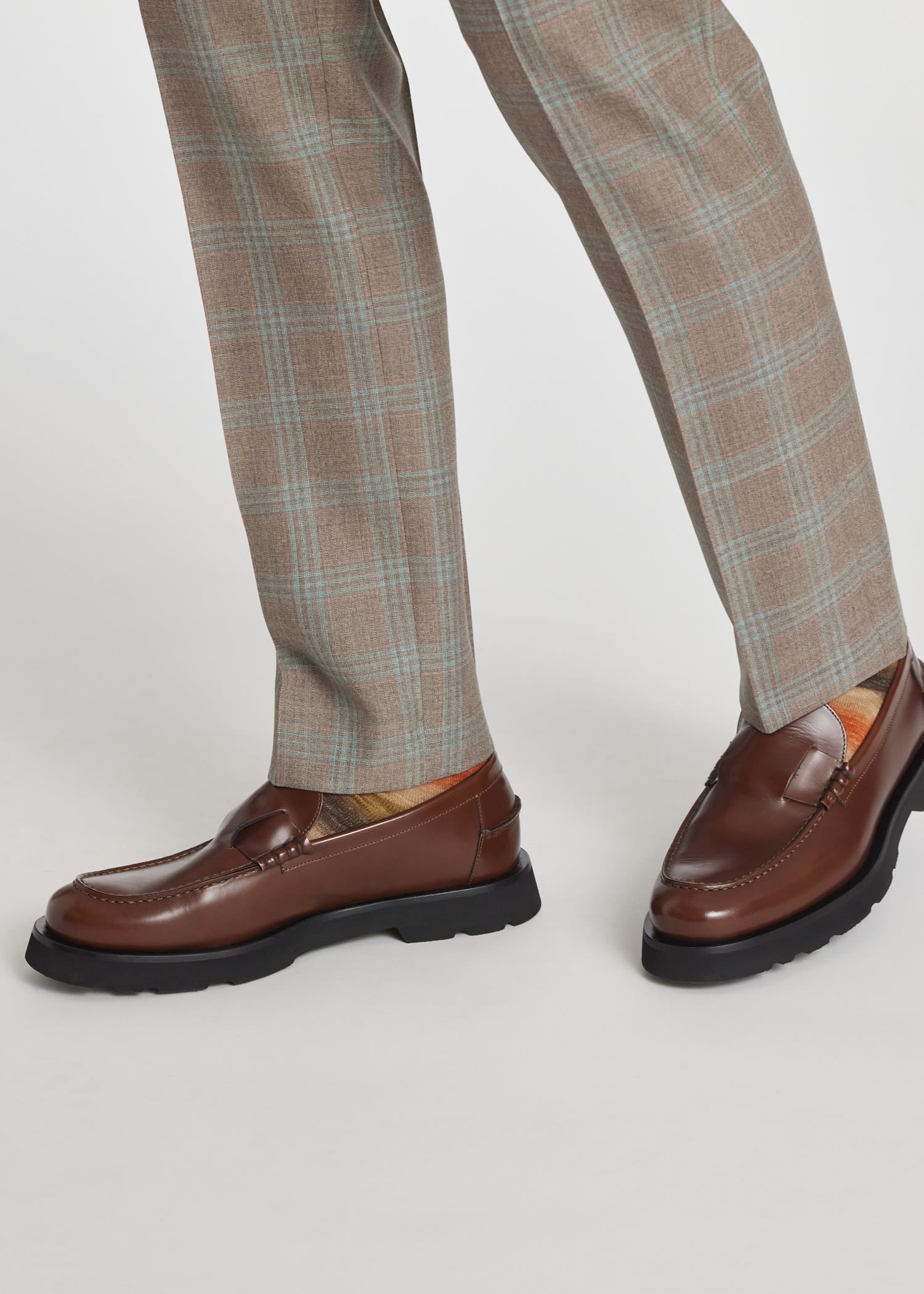 【関税込み】Paul Smith ブラウン Mayfield ローファー Paul Smith Brown Mayfield Loafers - Business Casual Shoes