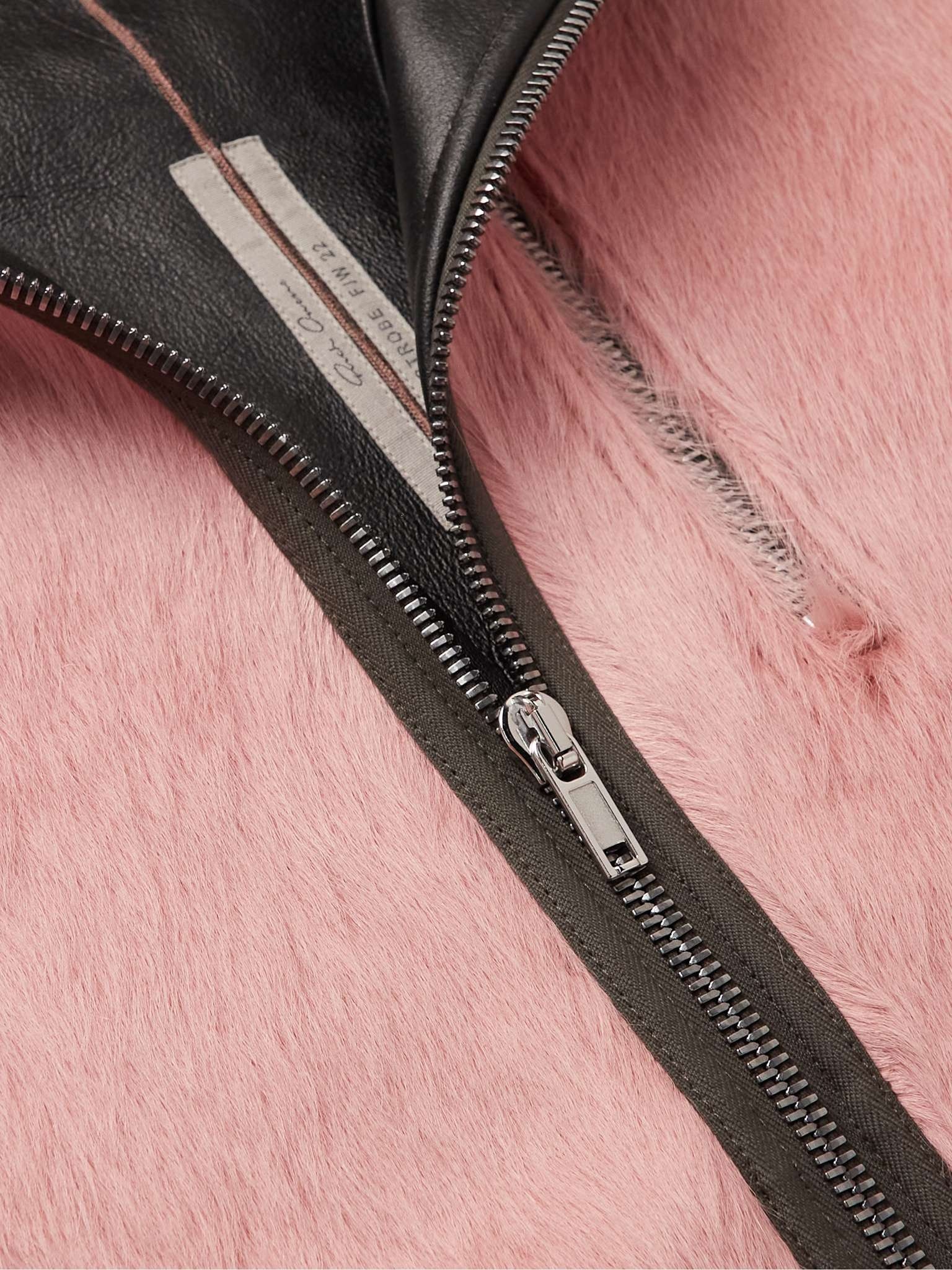 Calf Hair Hooded Gilet - 5