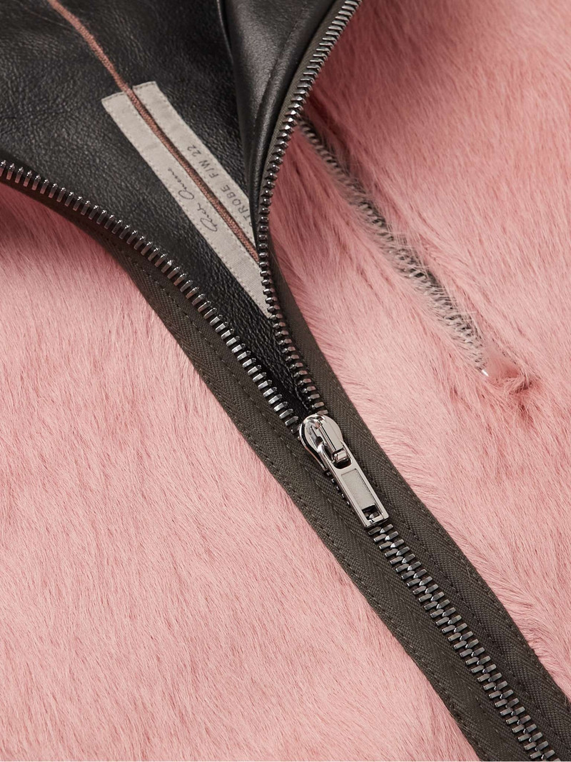 Calf Hair Hooded Gilet 5