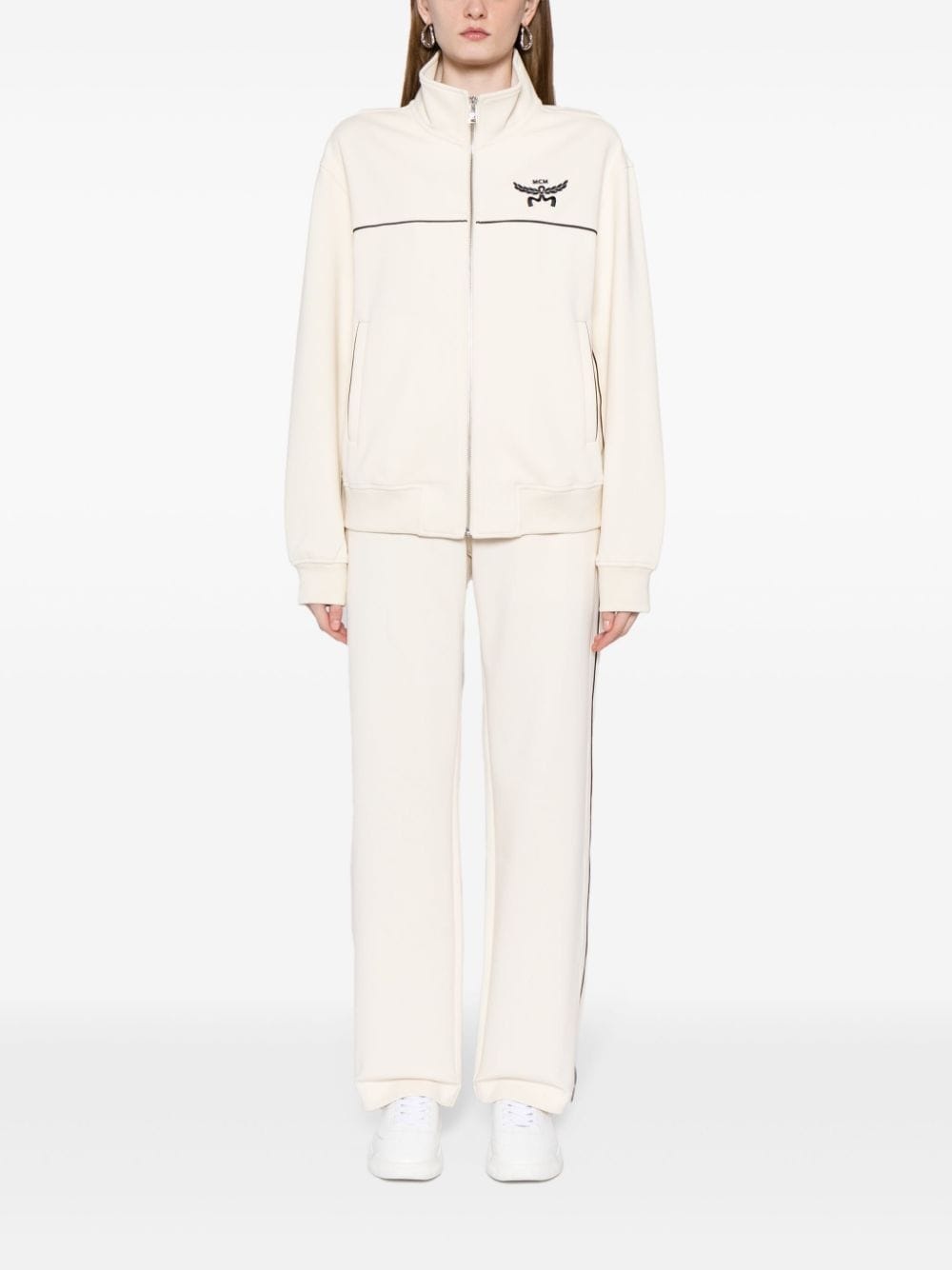 Essential logo-embroidered jacket - 3