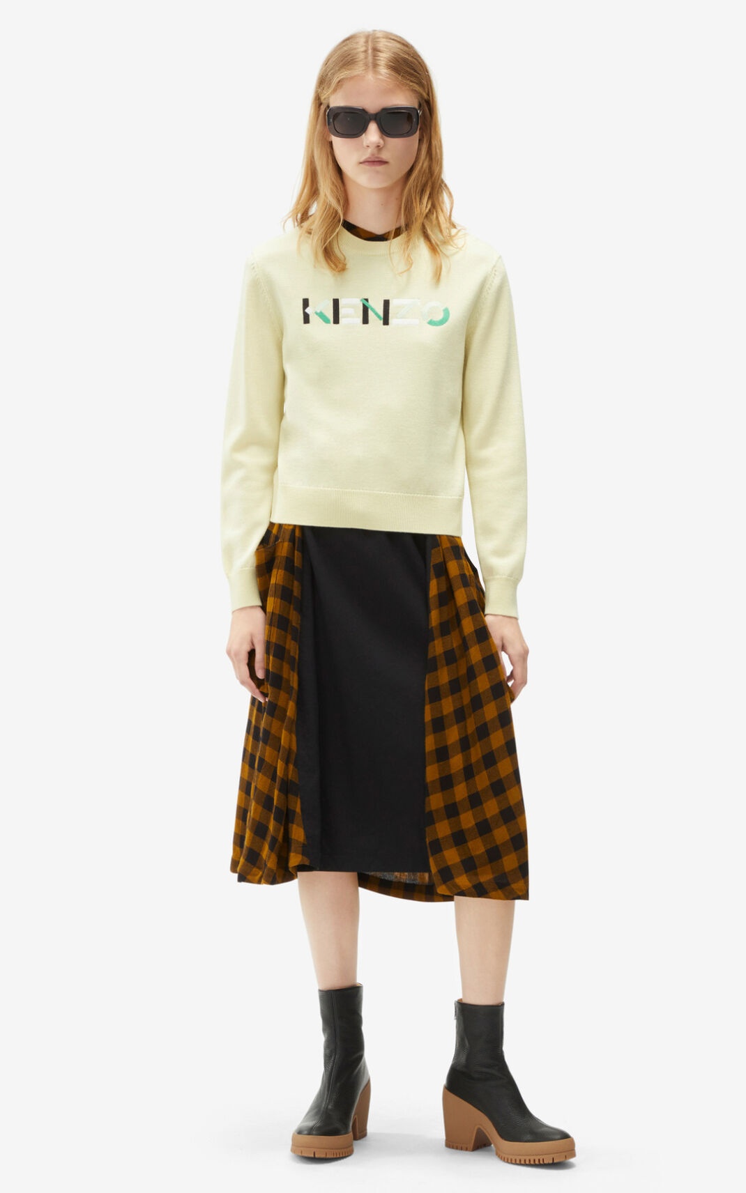 KENZO logo merino wool jumper - 2