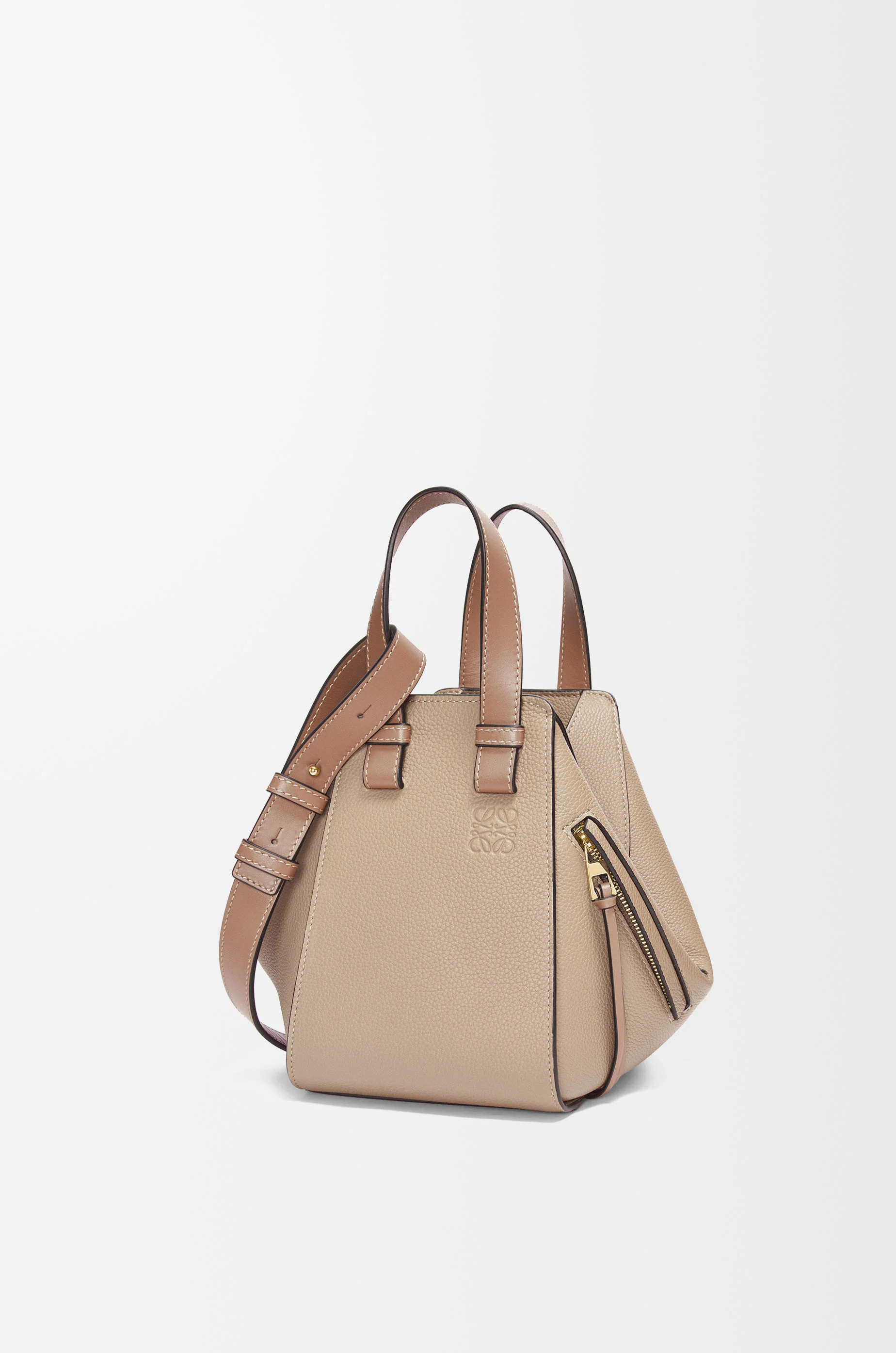 Compact Hammock bag in soft grained calfskin - 1