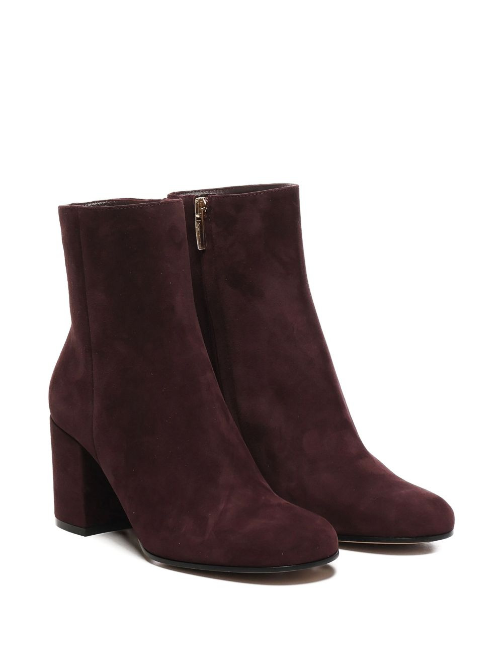 70mm block-heel zip boots - 2