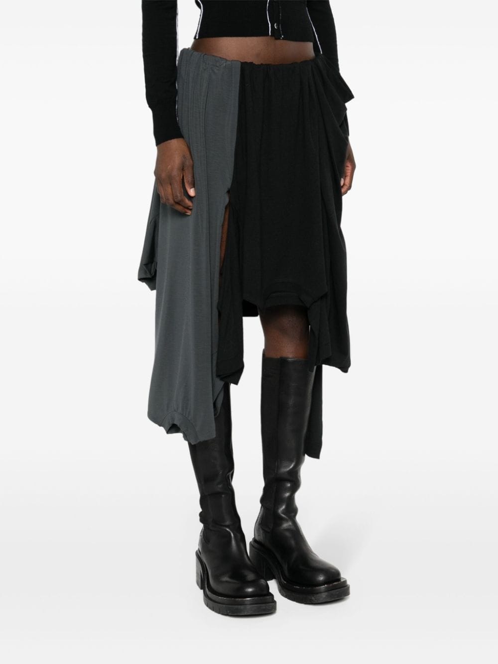T-shirt patchwork skirt - 3