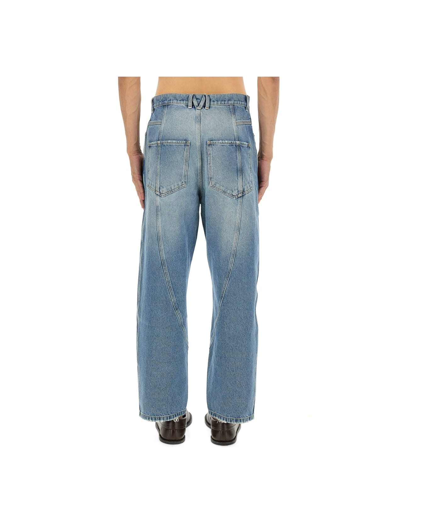 Cotton Denim Jeans - 3