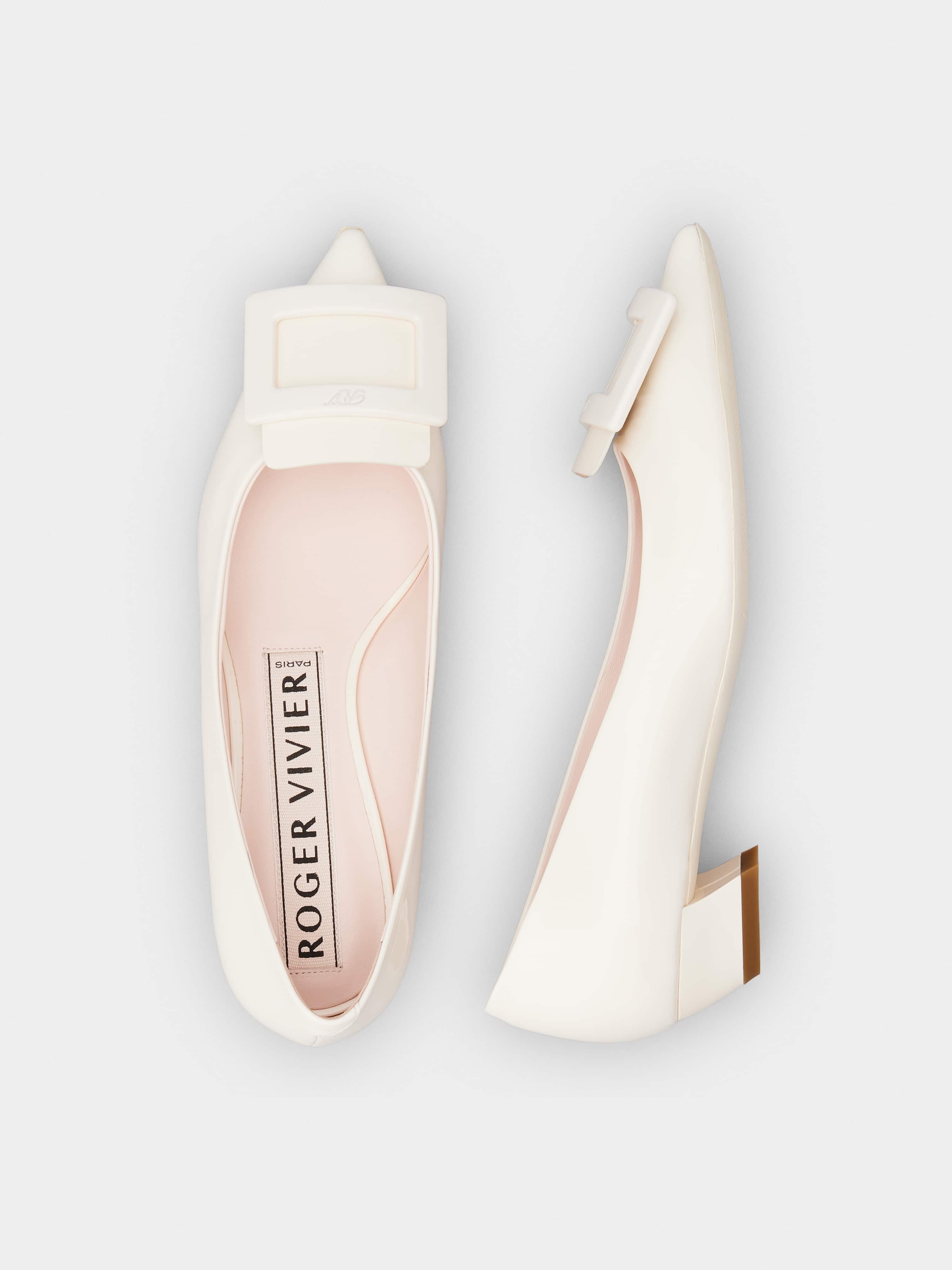 Gommettine Lacquered Buckle Ballerinas in Patent Leather - 4