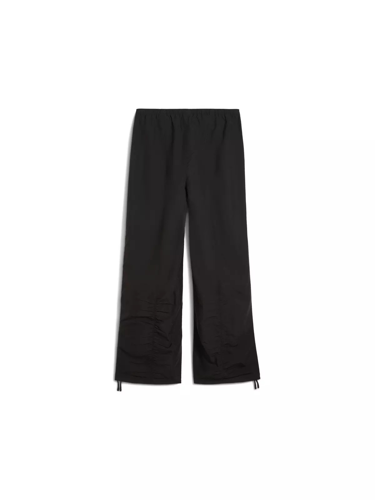 PUMA Women's Wardrobe Ess Parachute Woven OP Pants -Black - 7